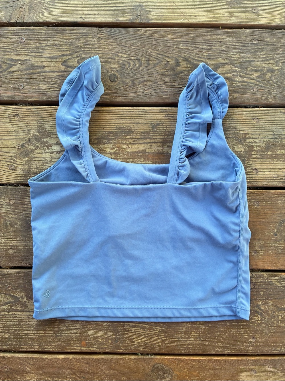 Blogiates Cropped Ruffle Tank - Picture 5 of 5